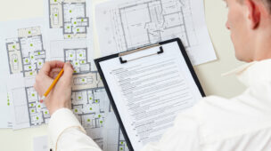 planta de imóvel de luxo